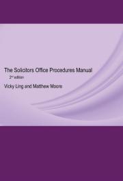 Solicitors Office Procedures Manual